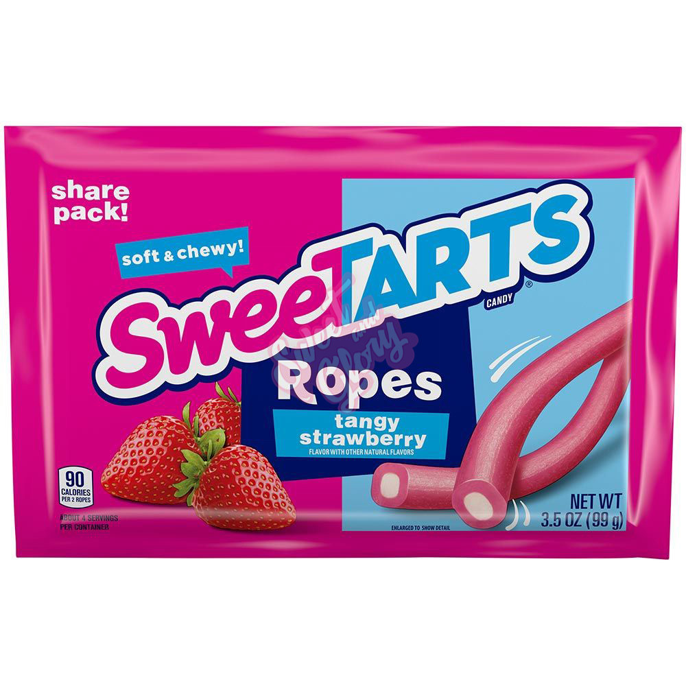 Sweet & Glory - Sweetarts Chewy Ropes Tangy Strawberry Share Size 99g ...